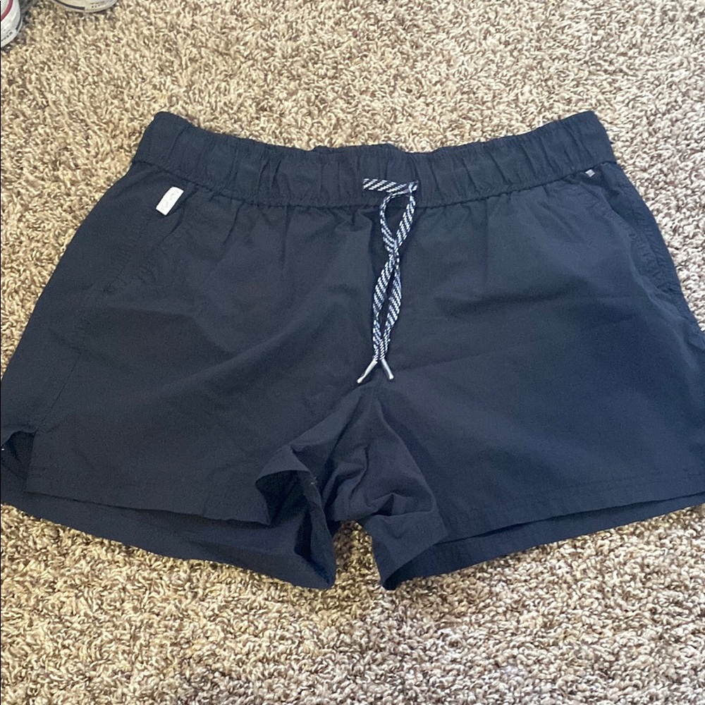 Women's Black Athletic Shorts